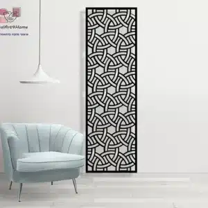 משרבייה #28 יוקרתית בחיתוך לייזר בעיצוב גאומטרי.